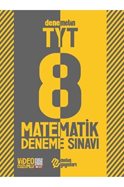 Ankara Kitap Merkezi TYT Matematik 8 Deneme Metin Yayınları