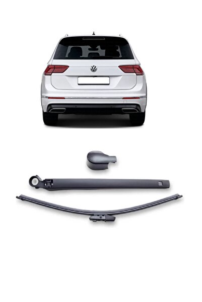 CMEPARTS Vw Volkswagen Tiguan 2016-2023 Uyumlu Arka Cam Silecek Kolu Ve Süpür...