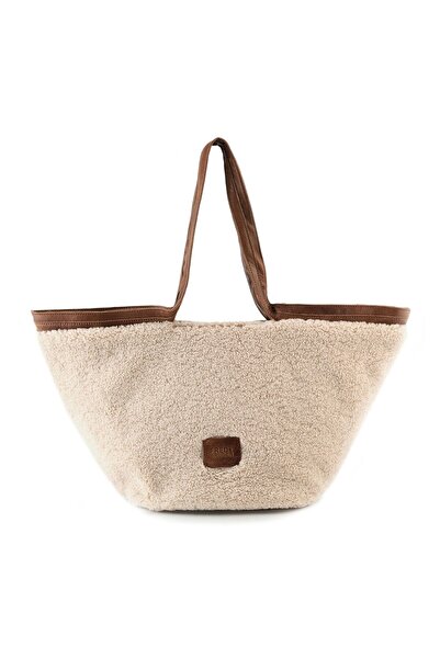 FREDsBRUDER Teddy Layer Shopper Tasche Leder 27,5 cm