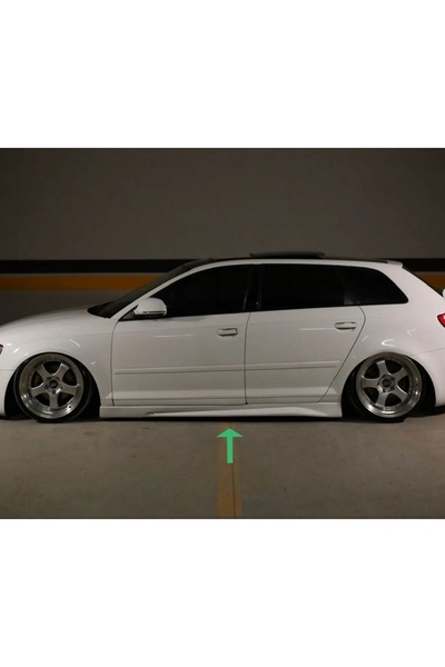 Genel Markalar Audi a3 Uyumlu Yan marşpiyel takımı (2004-2012) PLASTİK