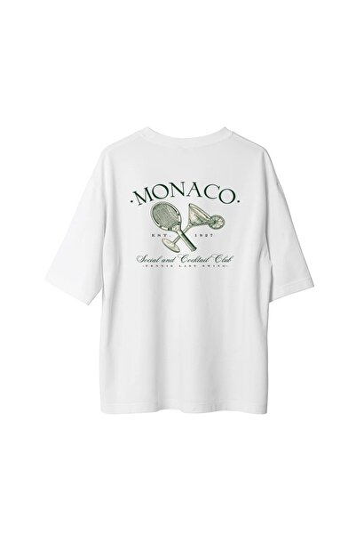 CANDLEMASTORE Monaco Cocktail Club - Oversized T-Shirt