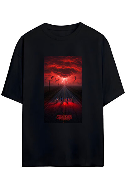 Pandorica's Tricou unisex din bumbac cu design Stranger Things