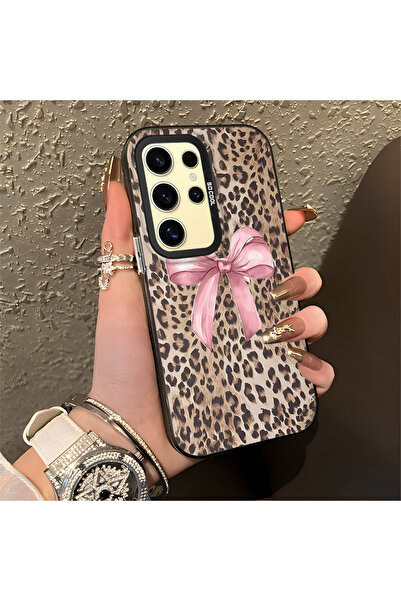 Hontinga حافظة متوافقة مع هاتف سامسونج جالاكسي S24 الترا بنمط باردوس، حافظة ه...