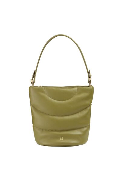 DUDU Barbara Schultertasche Leder 21,5 cm