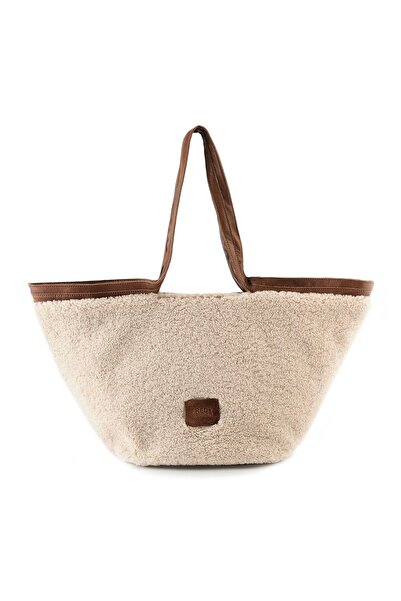 FREDsBRUDER Teddy Layer Shopper Tasche Leder 27,5 cm