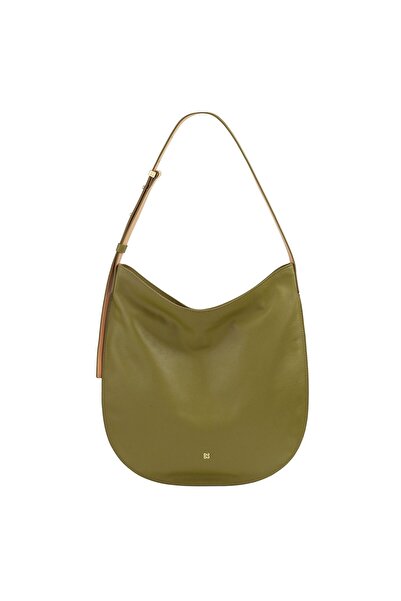 DUDU Sylvie Schultertasche Leder 36.5 cm