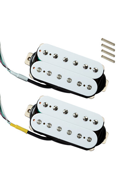 Choice10 16.5k White set Phrilam Pro HH High output Alnico5 6 non &6 adjustab...