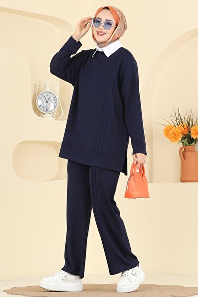 ModaMerve Nervür Detay Modal Takım 2607MSZ1172-MS Laci