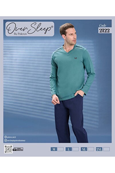 OVERSLEEP Men's Long Sleeve Pajama Set