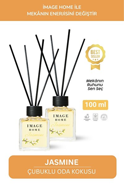İMAGE HOME Çubuklu Oda Kokusu Jasmine 100Ml.2'Li Özel Set