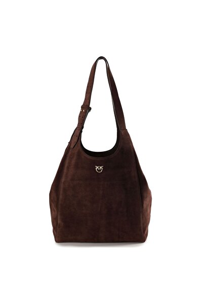 PİNKO Schultertasche Leder 30 cm