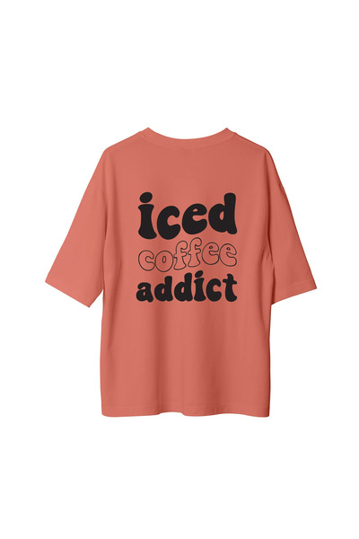 CANDLEMASTORE Iced Coffee - Oversized T-Shirt