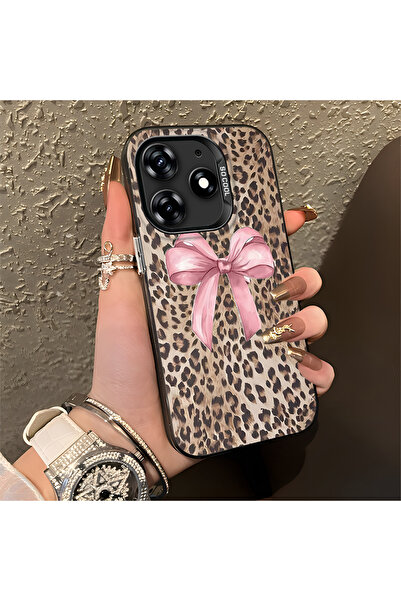 Hontinga حافظة متوافقة مع هاتف Tecno Spark 10 Pro 4G بنمط pardus حافظة هاتف ص...