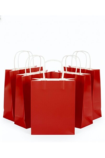 esila KAĞITÇILIK Dış Tic. Ltd. Şti. 1.Kalite 18x8x24 Cm 5’ Li Bordo Renkli Kr...