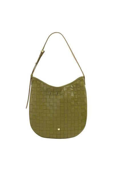 DUDU Sylvie Schultertasche Leder 36,5 cm