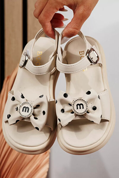 Zaira Μπεζ σανδάλια για κορίτσια από οικολογικό δέρμα Alice #21887 - 30