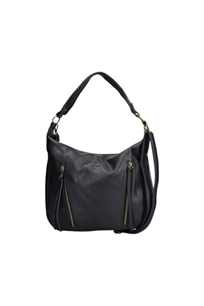 Rieker Casual purse, women, RIEKER, H1016-00, black, -leather