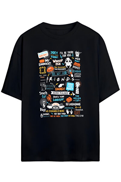 Pandorica's Tricou unisex din bumbac Friends Design