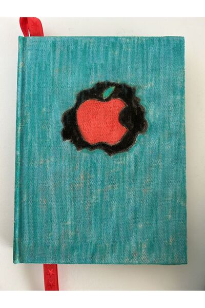 SimplyTexGoGlobal AppleUniversityRo A5 Notebook, 80 gsm Forest Green Paper