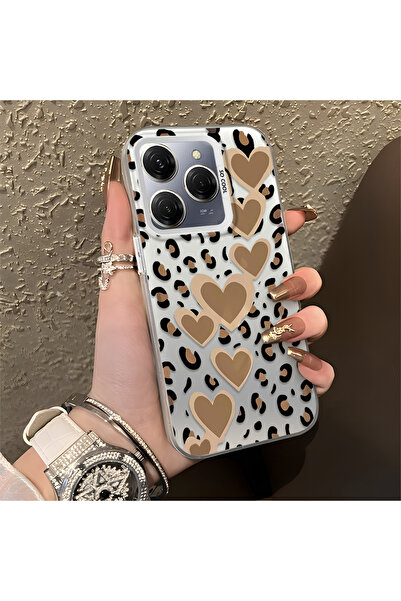 Hontinga حافظة متوافقة مع هاتف Tecno Spark 20 Pro 5G بنمط pardus حافظة هاتف ص...