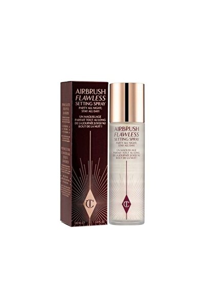 CHARLOTTE بخاخ تثبيت المكياج تيلبري إيربراش فلوليس (100 مل / 3.5 أونصة سائلة)...