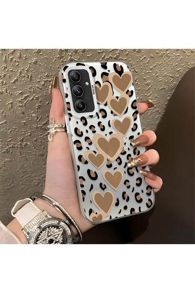 Hontinga حافظة متوافقة مع هاتف سامسونج جالاكسي A34 5G بنمط باردوس، حافظة هاتف...