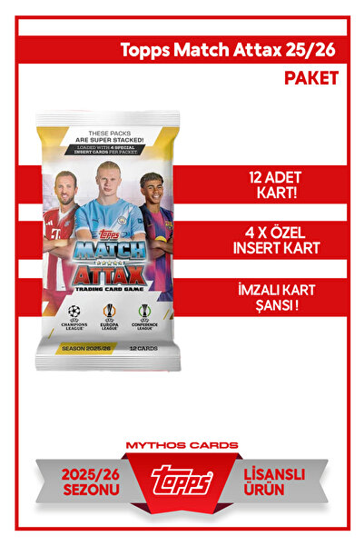 Topps MATCH ATTAX 25/26 - PAKET