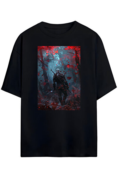 Pandorica's The Witcher Design Unisex Βαμβακερό T-shirt