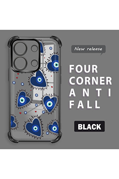 ucuc حافظة حماية من السيليكون الشفاف المتوافقة مع هاتف Xiaomi Redmi Note 13 4...