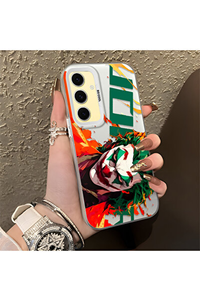 Hontinga حافظة هاتف متوافقة مع سامسونج جالاكسي S24 Fe، تصميم المهرج، مضادة لل...