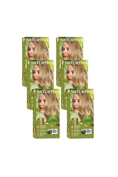 NATURTINT 9N Bal Sarısı Doğal Saç Boyası 170ML 6'lı Set