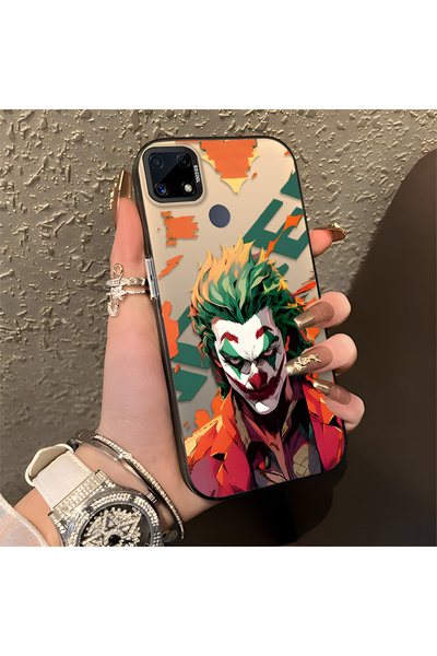 Hontinga حافظة هاتف متوافقة مع هاتف Realme C25S، حافظة مضادة للصدمات ومضادة ل...