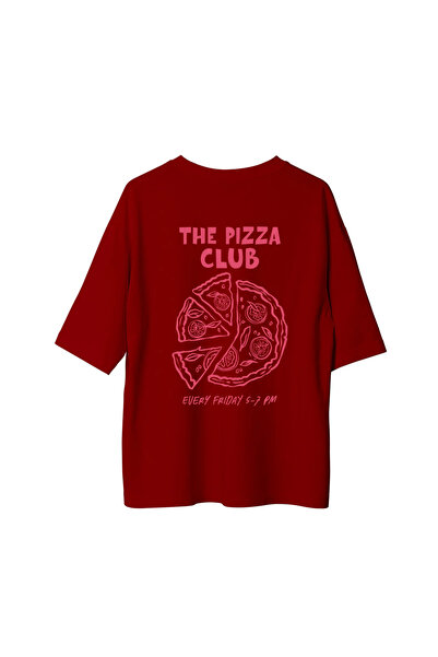 CANDLEMASTORE The Pizza Club - Oversized T-Shirt