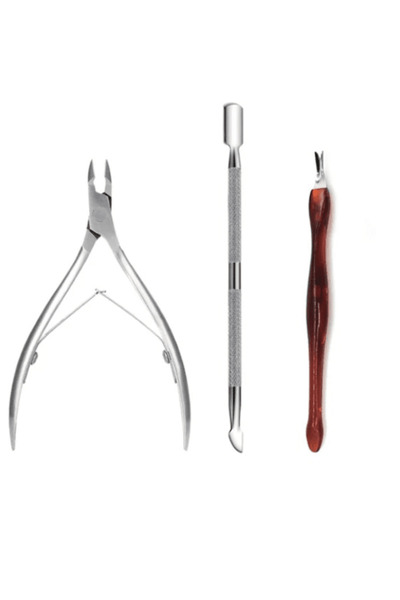 CRM Κιτ περιποίησης νυχιών, κουρευτική μηχανή μανικιούρ/πεντικιούρ CRM, 3 τεμ...