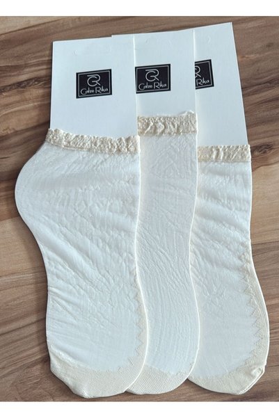 Marka Women's 3-Piece Fancy Socks