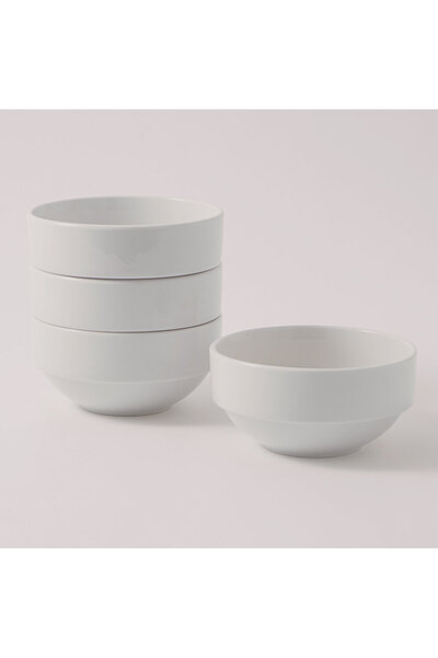 LA MESA 4pcs porcelain bowls set 4.5"
