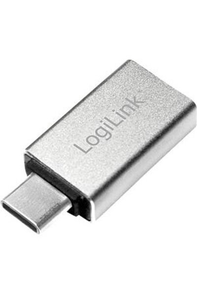 LogiLink ADAPTOR OTG, pt. smartphone, USB 3.2 Type-C (T) la USB-A 3.0 (M), 5V / 3A 15W, negru, "AA00