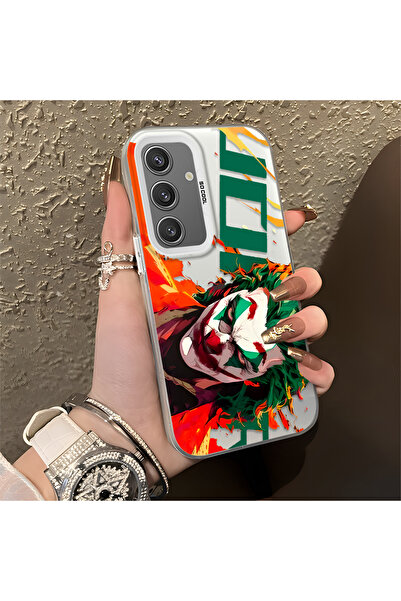 Hontinga حافظة هاتف متوافقة مع سامسونج جالاكسي S24، تصميم مهرج مضاد للصدمات و...