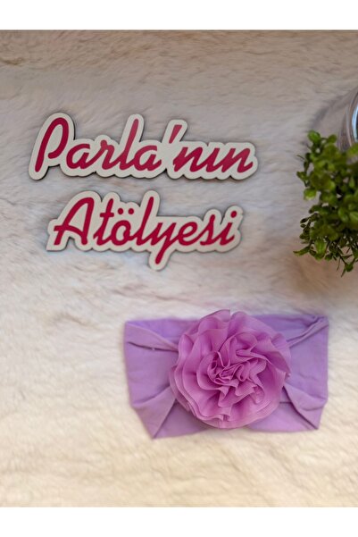 SOFT Еластична тканинна пов'язка на голову з квітковим принтом для дівчинки т...