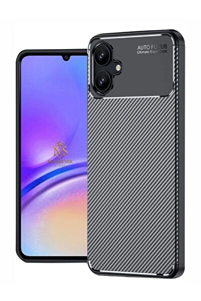 Massemr حافظة سامسونج جالاكسي A06 ذات غطاء كربوني بتركيز تلقائي وامتصاص للصدم...