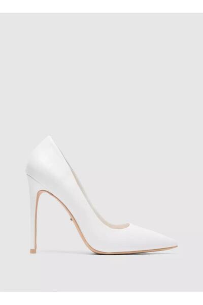 Giydim Gidiyor Κόσμος Στιλέτο Λευκό