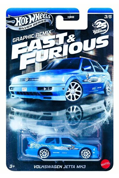 HOT WHEELS Fast & Fur. VOLKSWAGEN JETTA MK3 JBY46-HNR88
