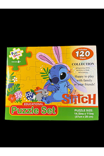 Stitch PUZZLE 🧩EDUCATIONAL STICK 120 PIECE SET