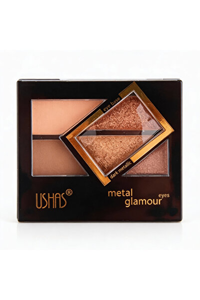 Ushas Mini makeup palette, USHAS, metal glamour
