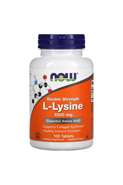 L-Lysine 1000 mg - 100 Kapsül ( Double Strenght )