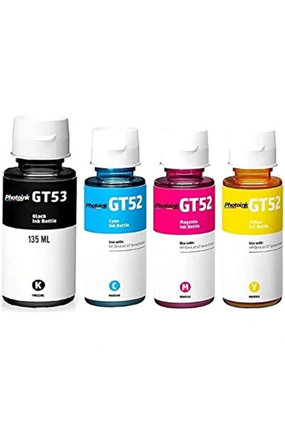 AyrStore GT53 Gt 52 Uyumlu ınk Plus Mürekkep Seti Smart Tank 670 700 720 750 790