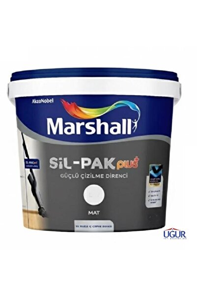 Marshall Sil-Pak PLUS Silikonlu Mat İç Cephe Duvar Boyası (GÜÇLÜ ÇİZİLME DİRENCİ)