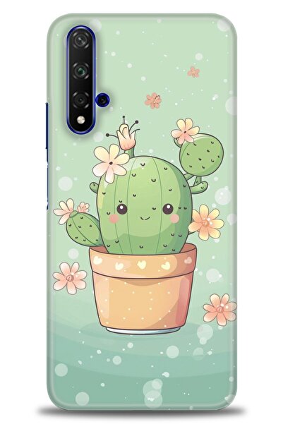 Rulet Aksesuar غطاء متوافق مع هاتف هواوي هونر مطبوع HD - غطاء سيليكون بتصميم ...