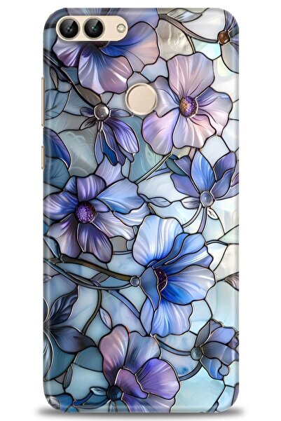 Rulet Aksesuar غطاء متوافق مع هاتف هواوي بي سمارت HD مطبوع - غطاء سيليكون بتص...