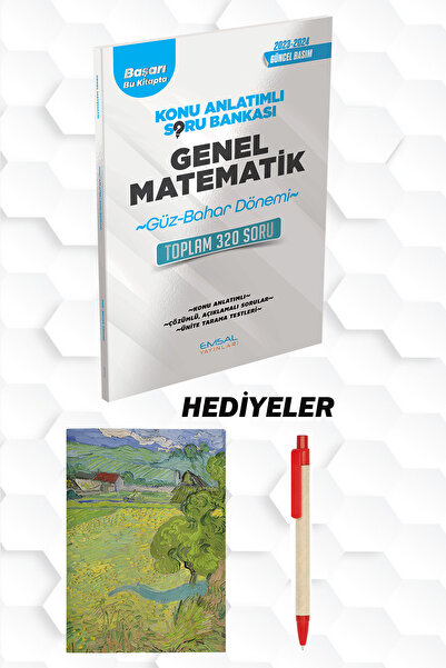 Saydam Yayınları AÇIKÖĞRETİM-GENEL MATEMATİK GÜZ VE BAHAR DÖNEMİ GÜNCEL BASKI...
